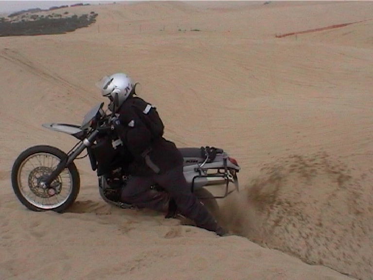Nearly got over the lip - Martin 'Crusty Demon of Dirt' Jensz