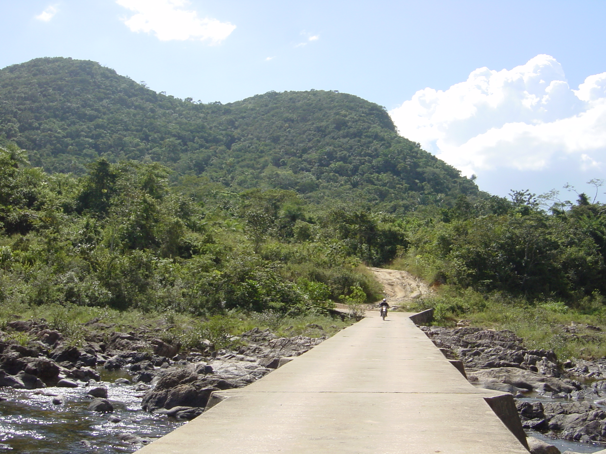 Riding to remote ruins