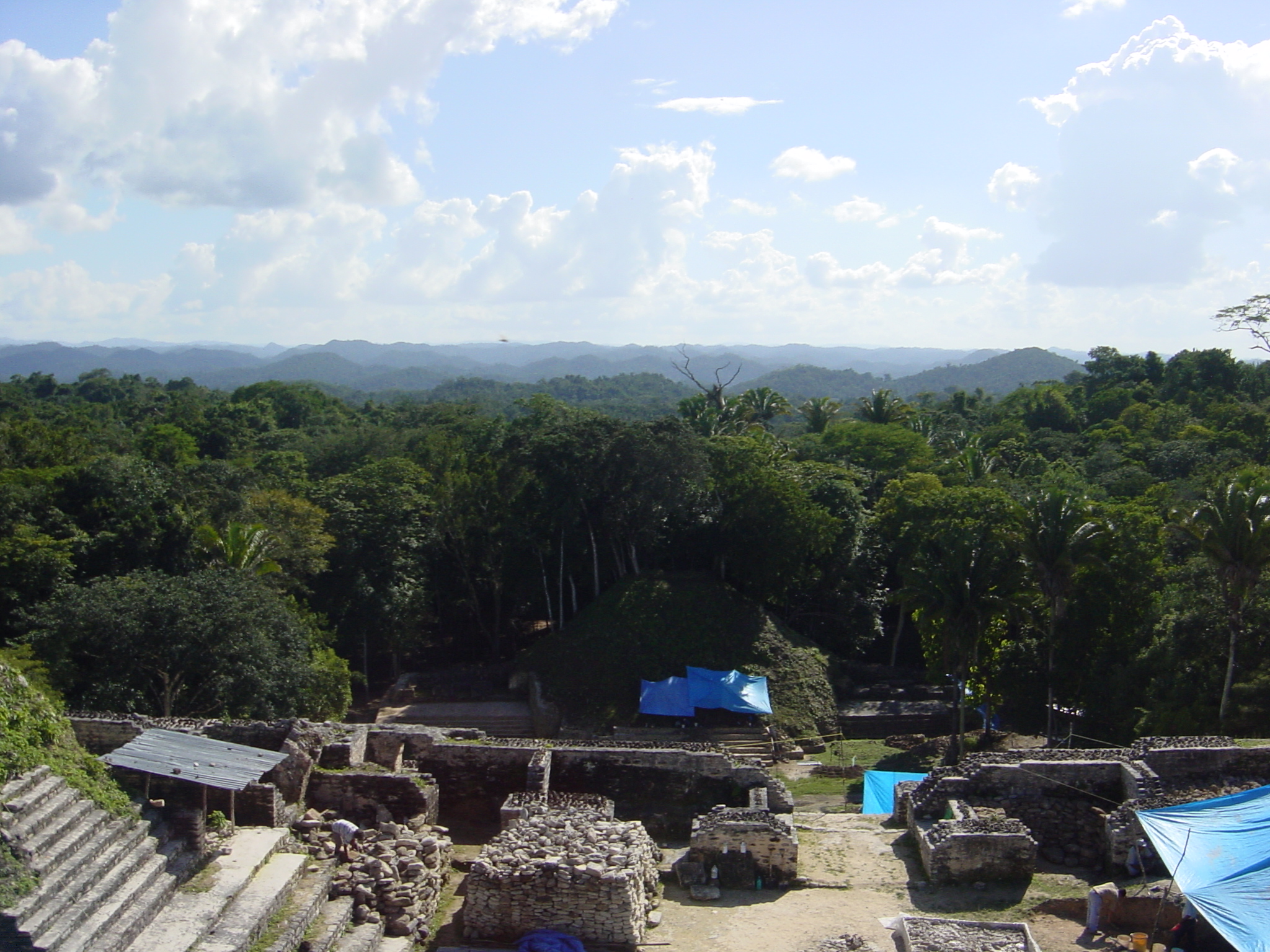 There is no civilisation for miles from these ruins