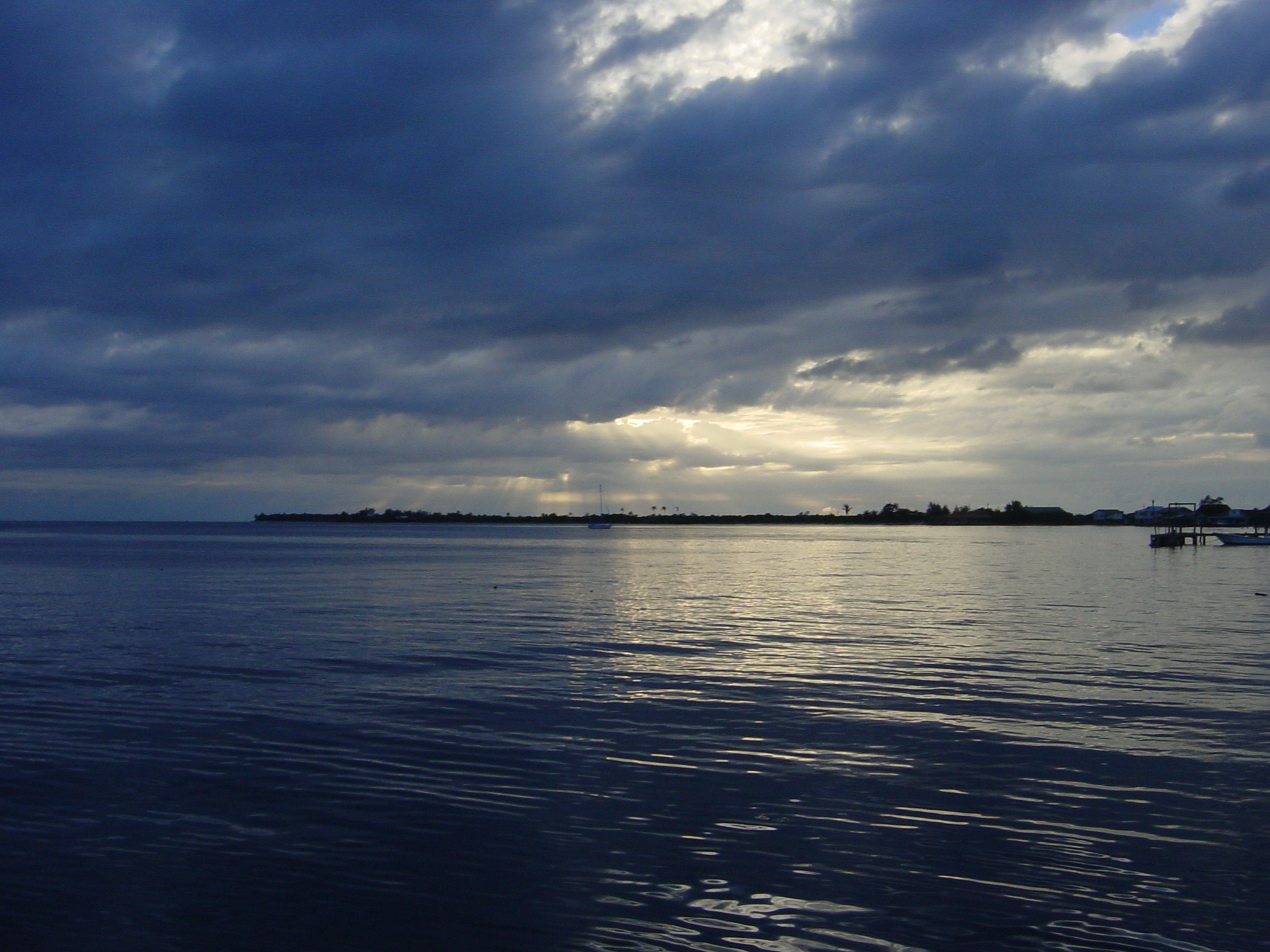 Beer in hand, a day of diving under your belt and gazing out to sea from Utila