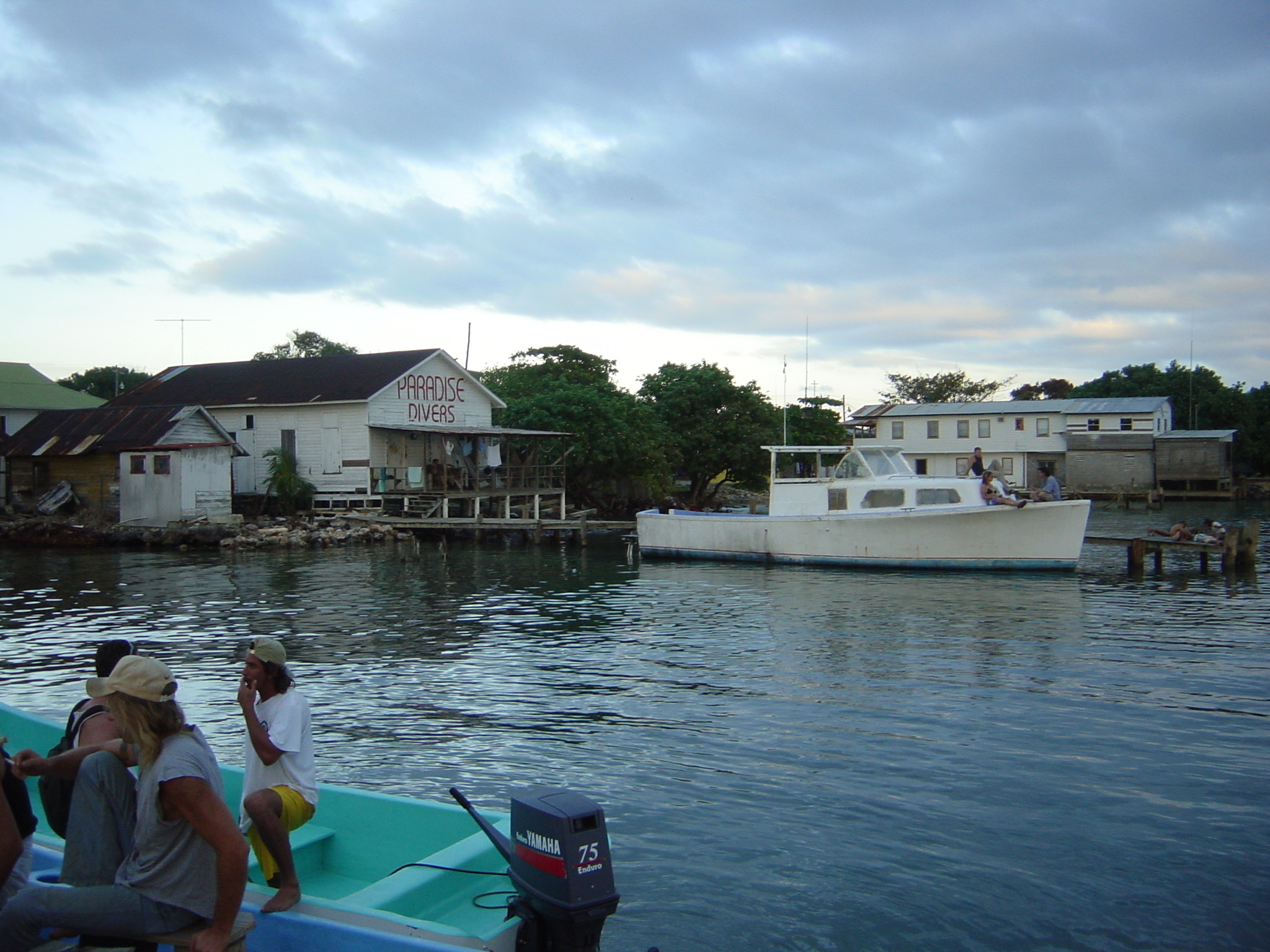 Boat that took us out diving - bit unnerving as skipper was always stoned, but the pace was slow
