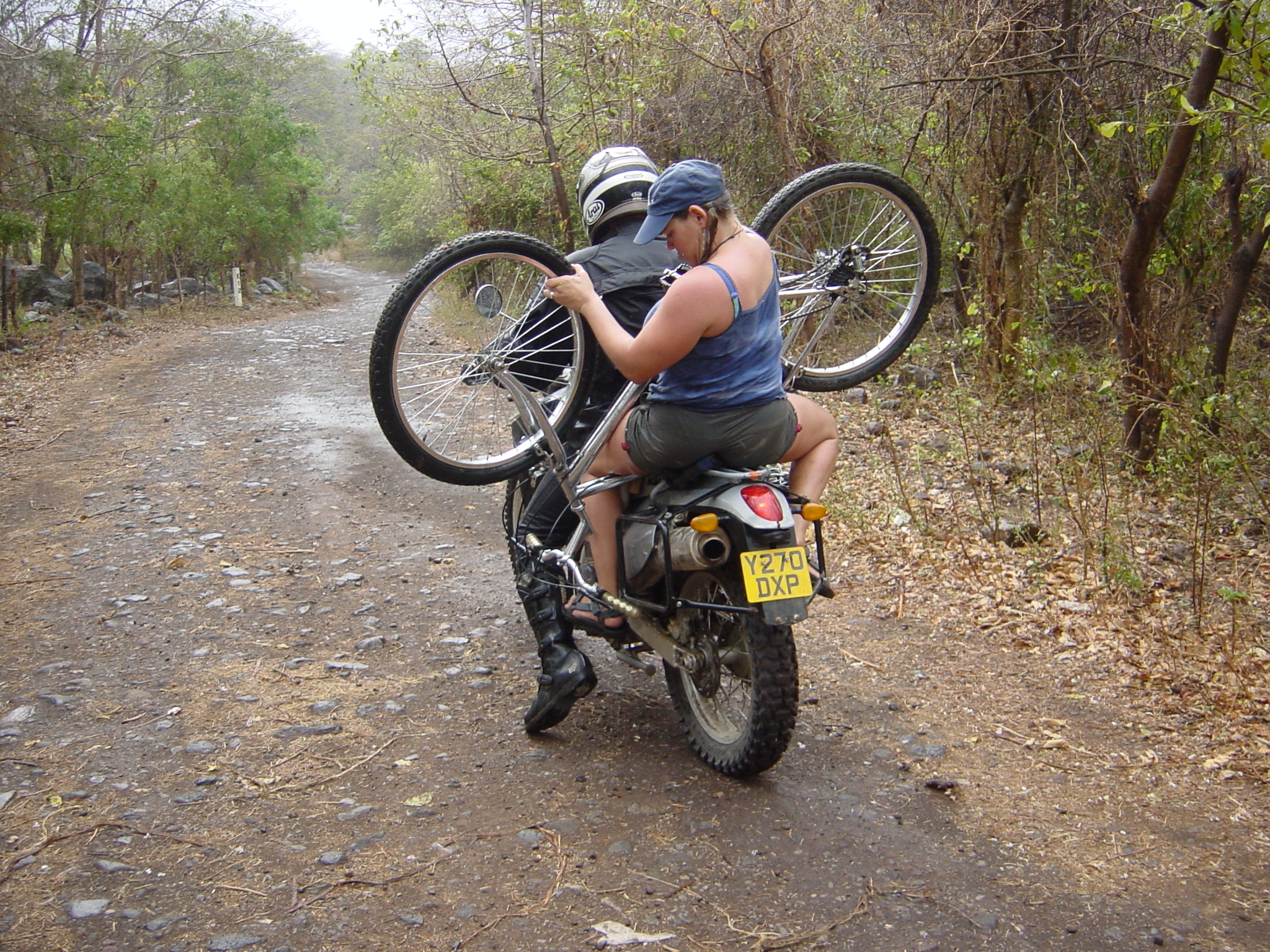 Now I might have a flat tyre!!