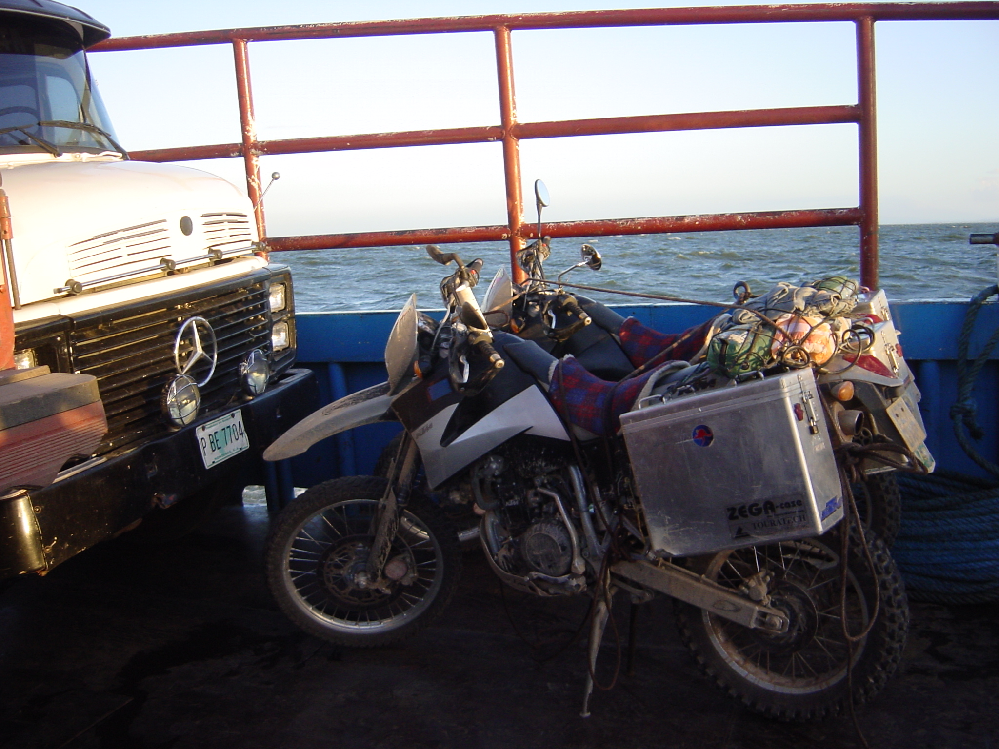 Bikes on the ferry
