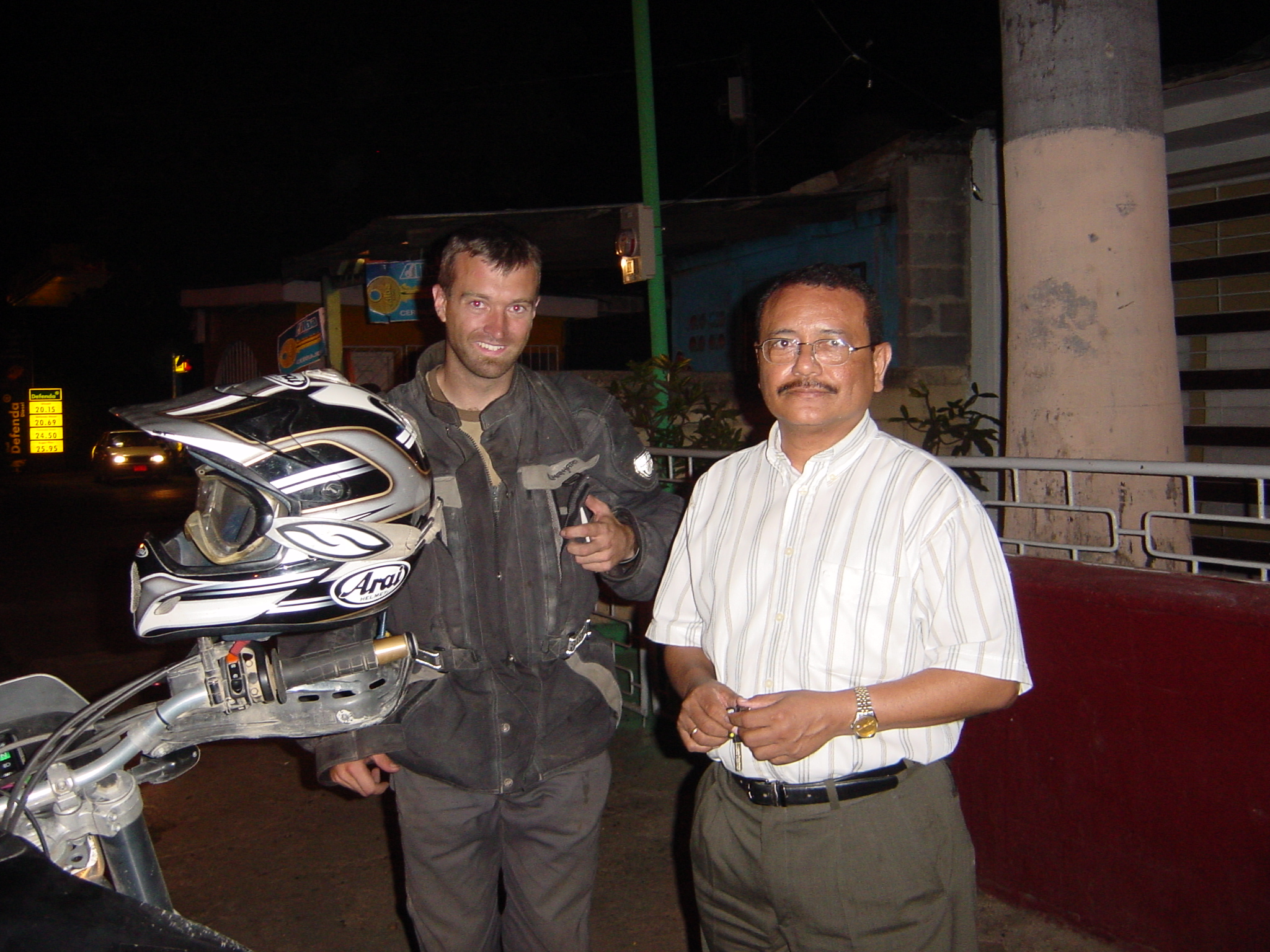Meeting locals