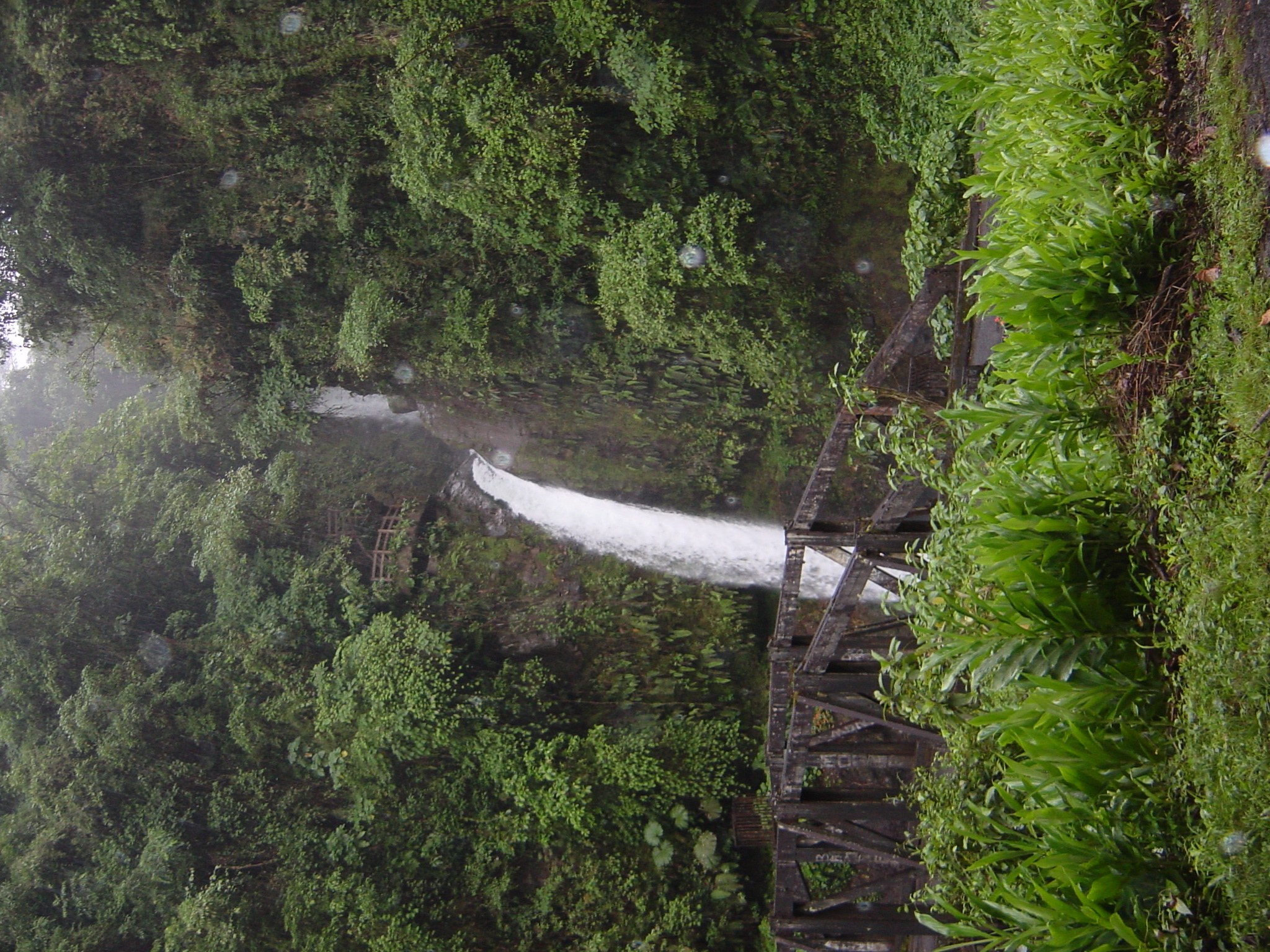 Nice falls on the side of the road on route from Fortuna to San Jose 