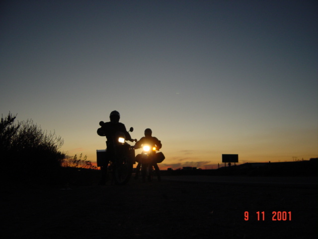 Left late again -> heading towards Death Valley