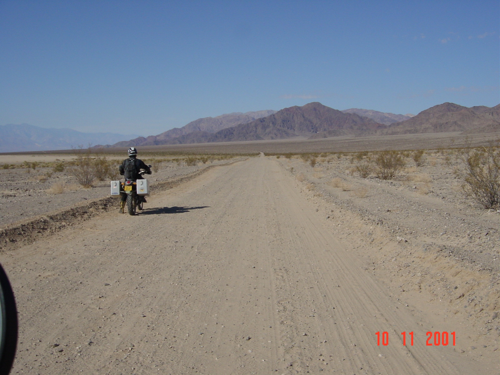 Into Death Valley ... Jamie, you go first