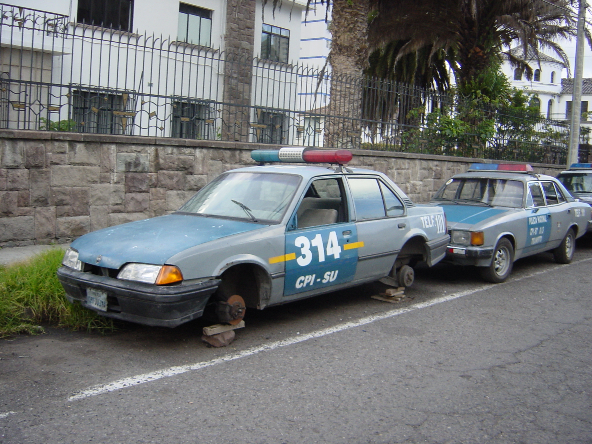 Crime is bad in this part of town.