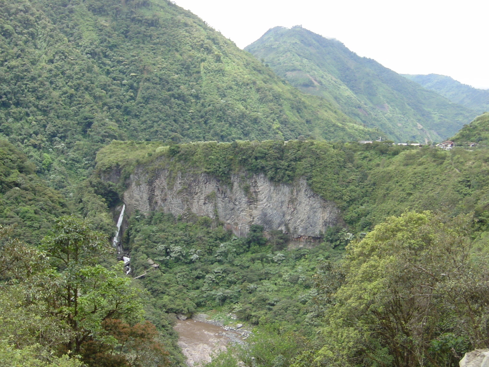 Some of the many beautiful falls we saw on the roads around Banos.