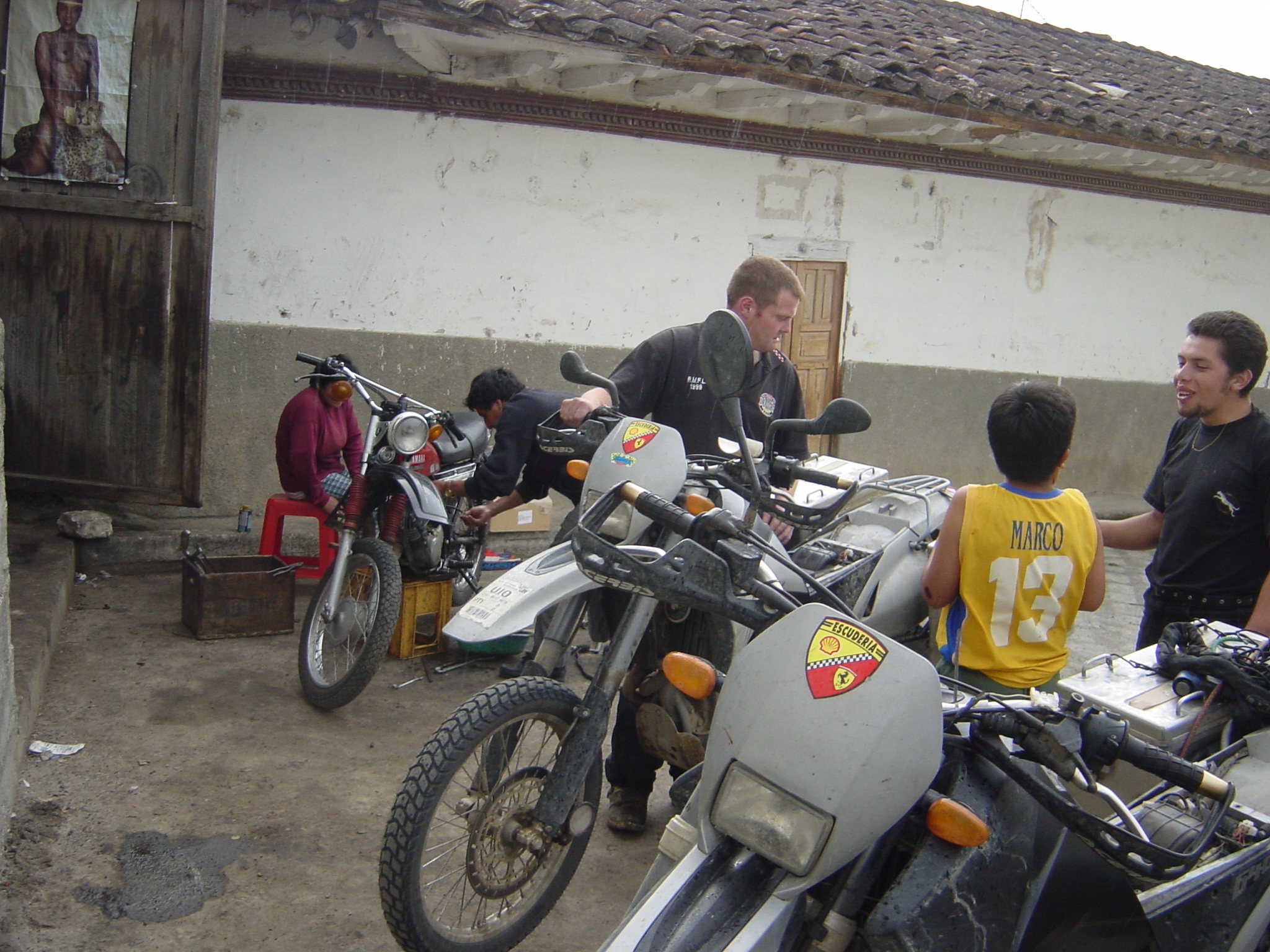Oh, you want to ride my bike - No!