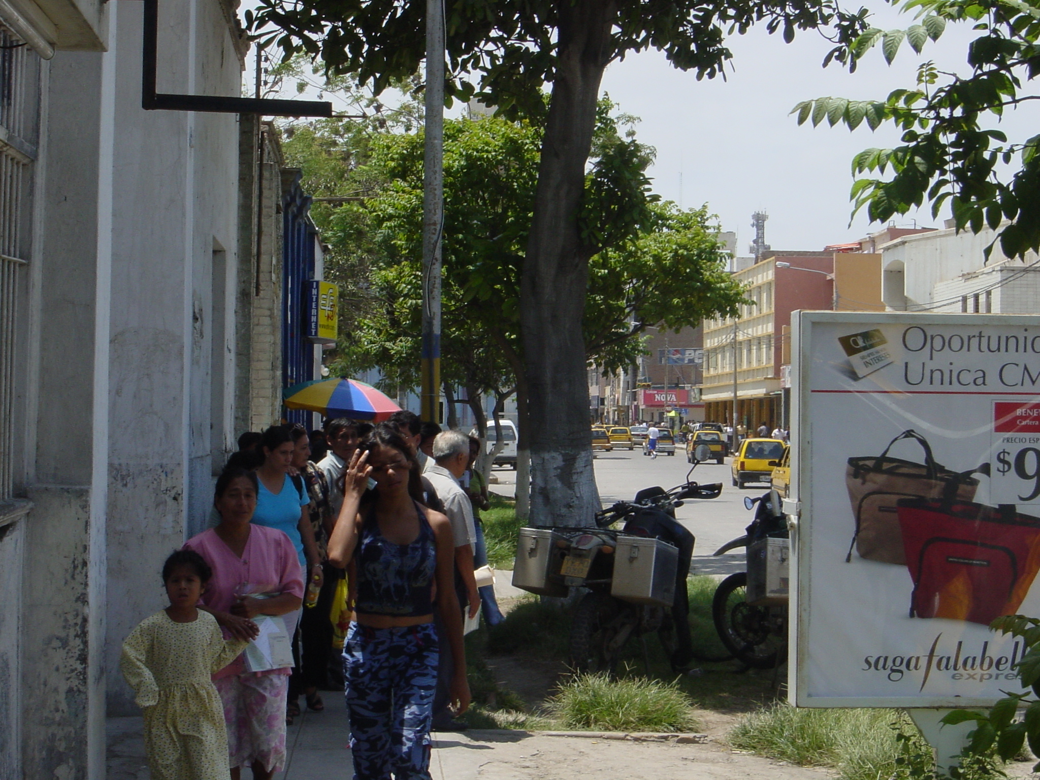 Locals as we stop for lunch
