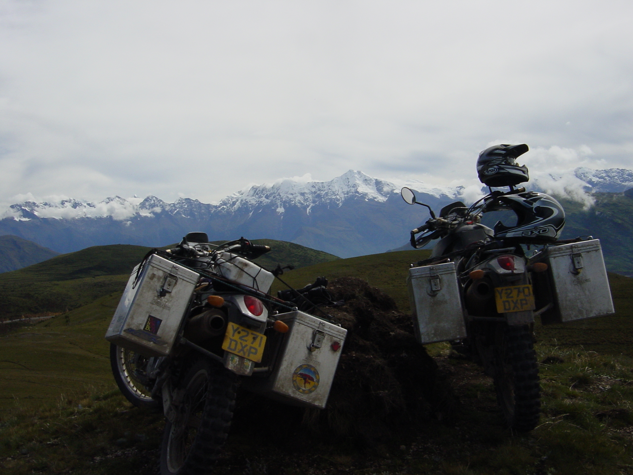 Bike shot - should we mention Jamie's two attempts to reach the top of this hill, no enough is enough for this week.