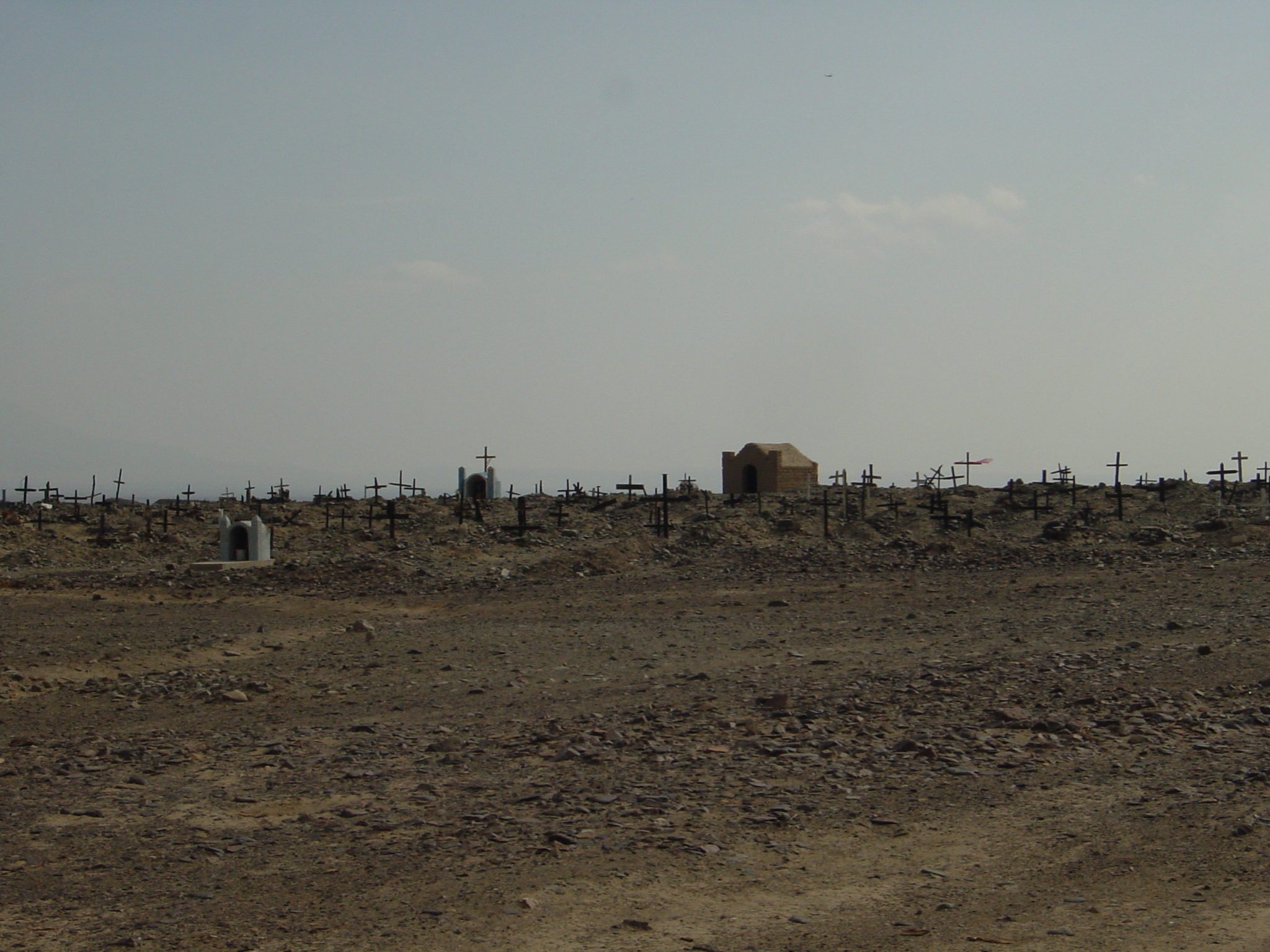 graves alongside the road