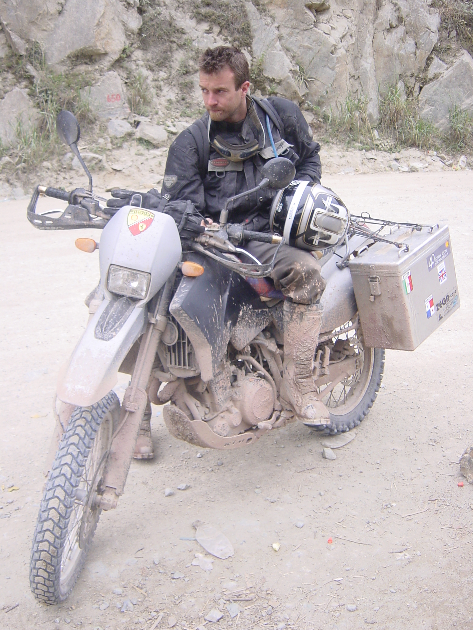 Contemplating Quantum theory, well at least where to get one bike and boots cleaned.