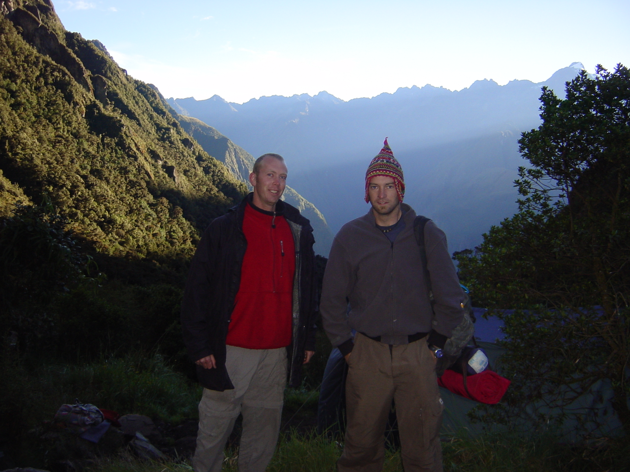 This shot is just to prove that we did walk the whole 4 days of Inca Trail.
