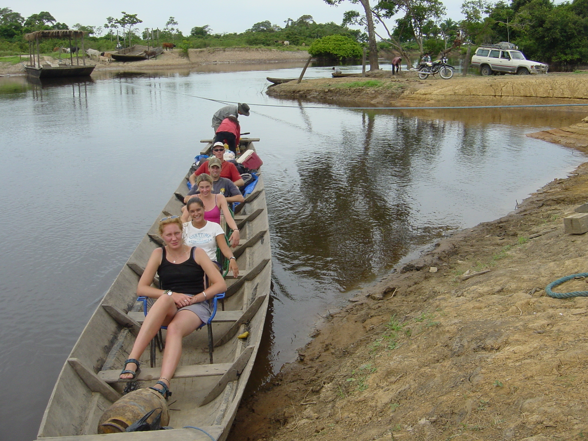 Ready to set sail on our luxury boat trip through the Amazon
