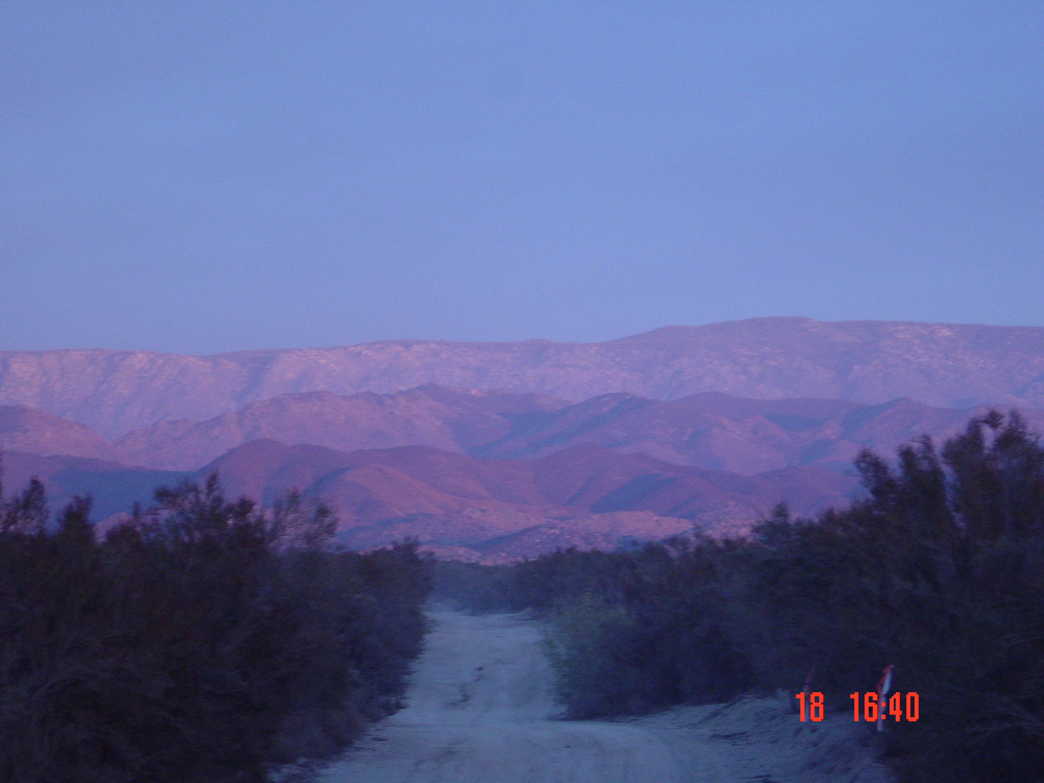 Day 2 in Mexico and we are riding into the dark again - long way to go, I think