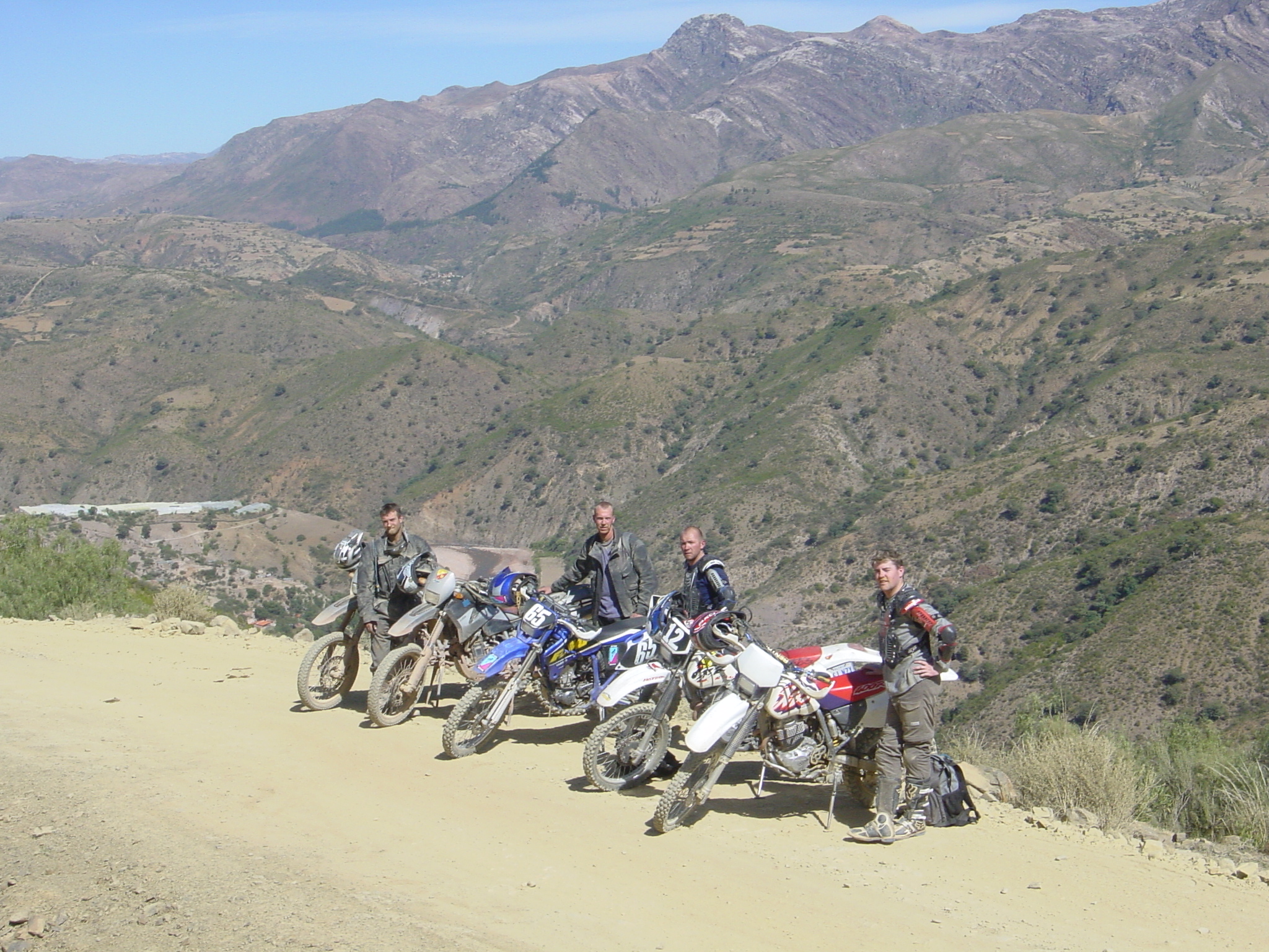 Spent a day riding with a group in Sucre