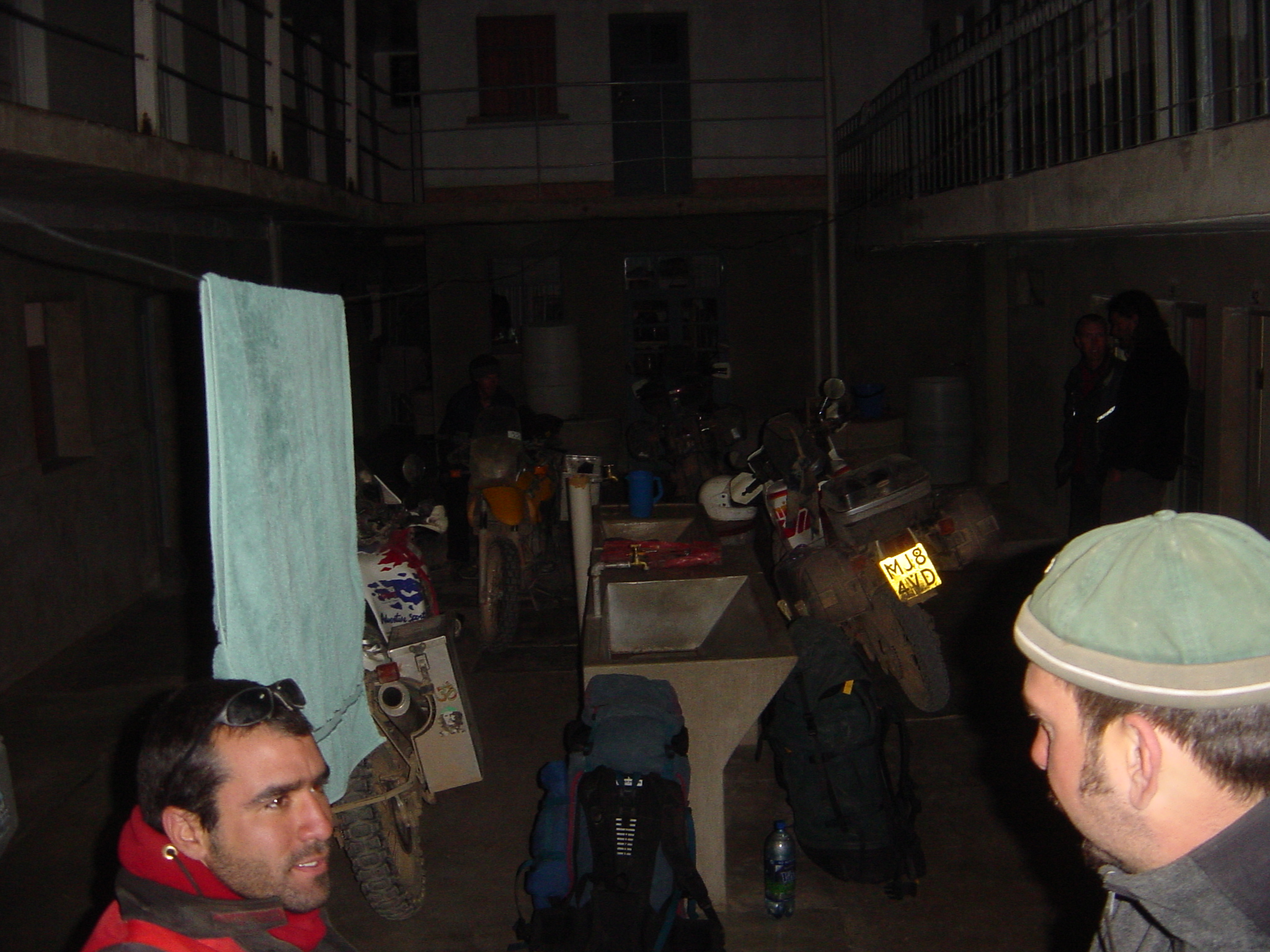 Hotel at Uyuni and we found other bikers