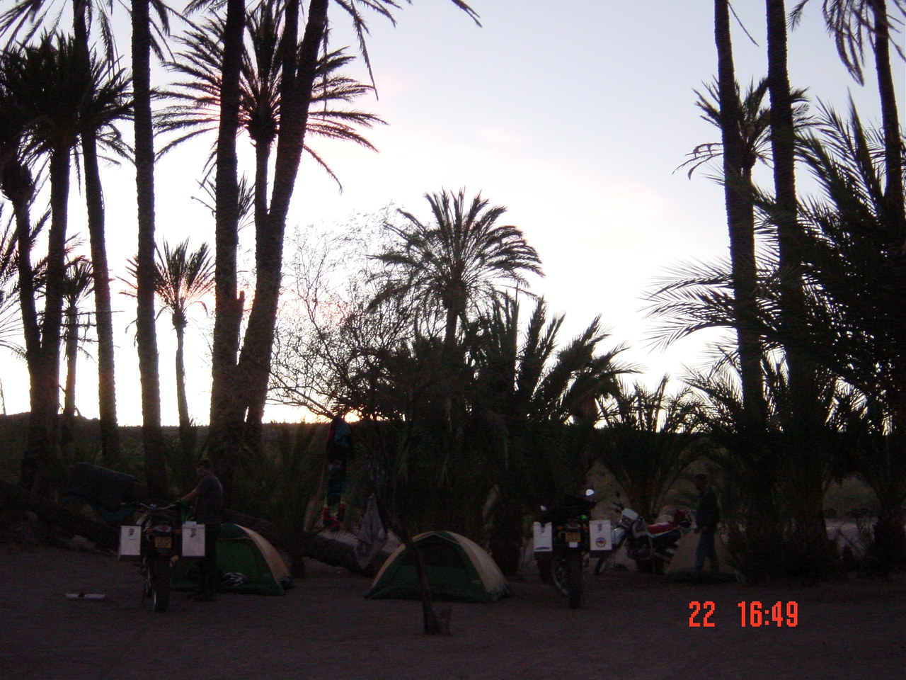 Little did we know this was only the second and last time the tents would be used in the 34 weeks