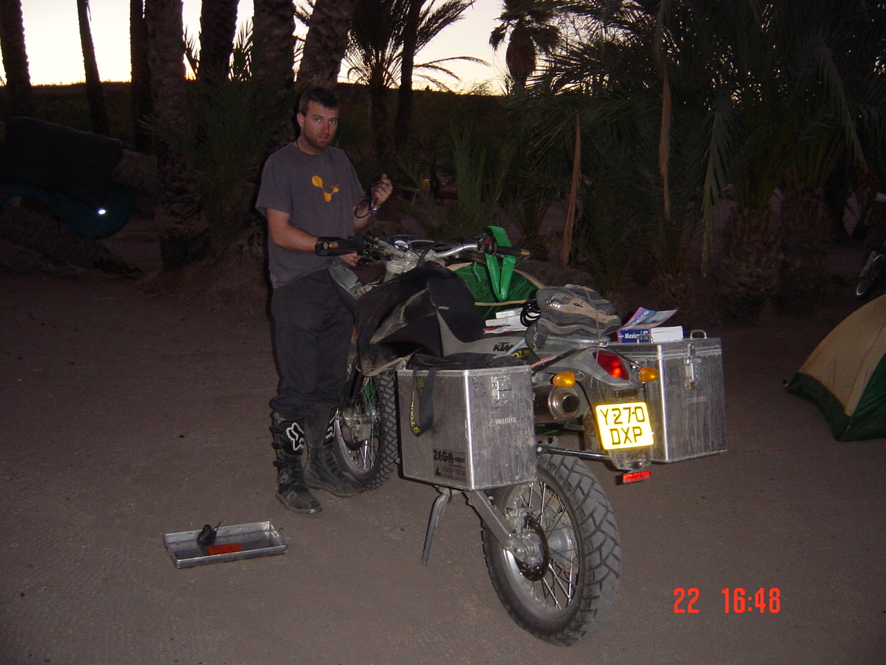 Camp at Santa Rosalia