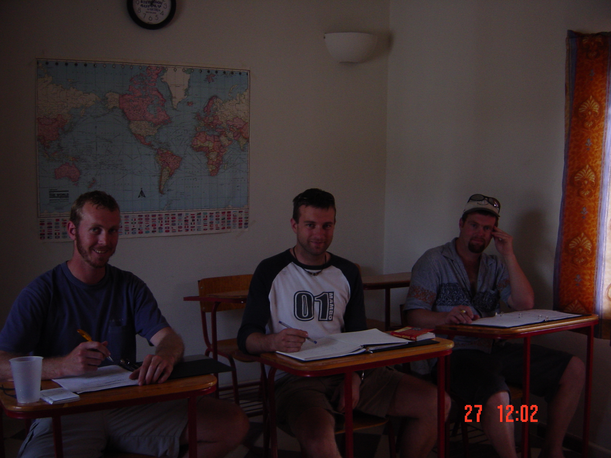 2 days of Spanish classes. We did not go from zero to fluent in that time.