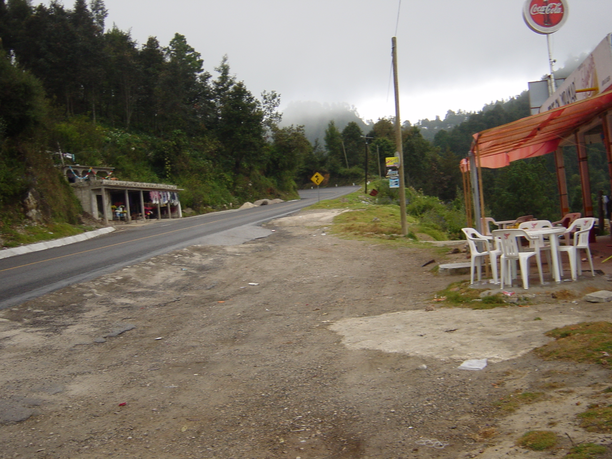 Typical lunch stop