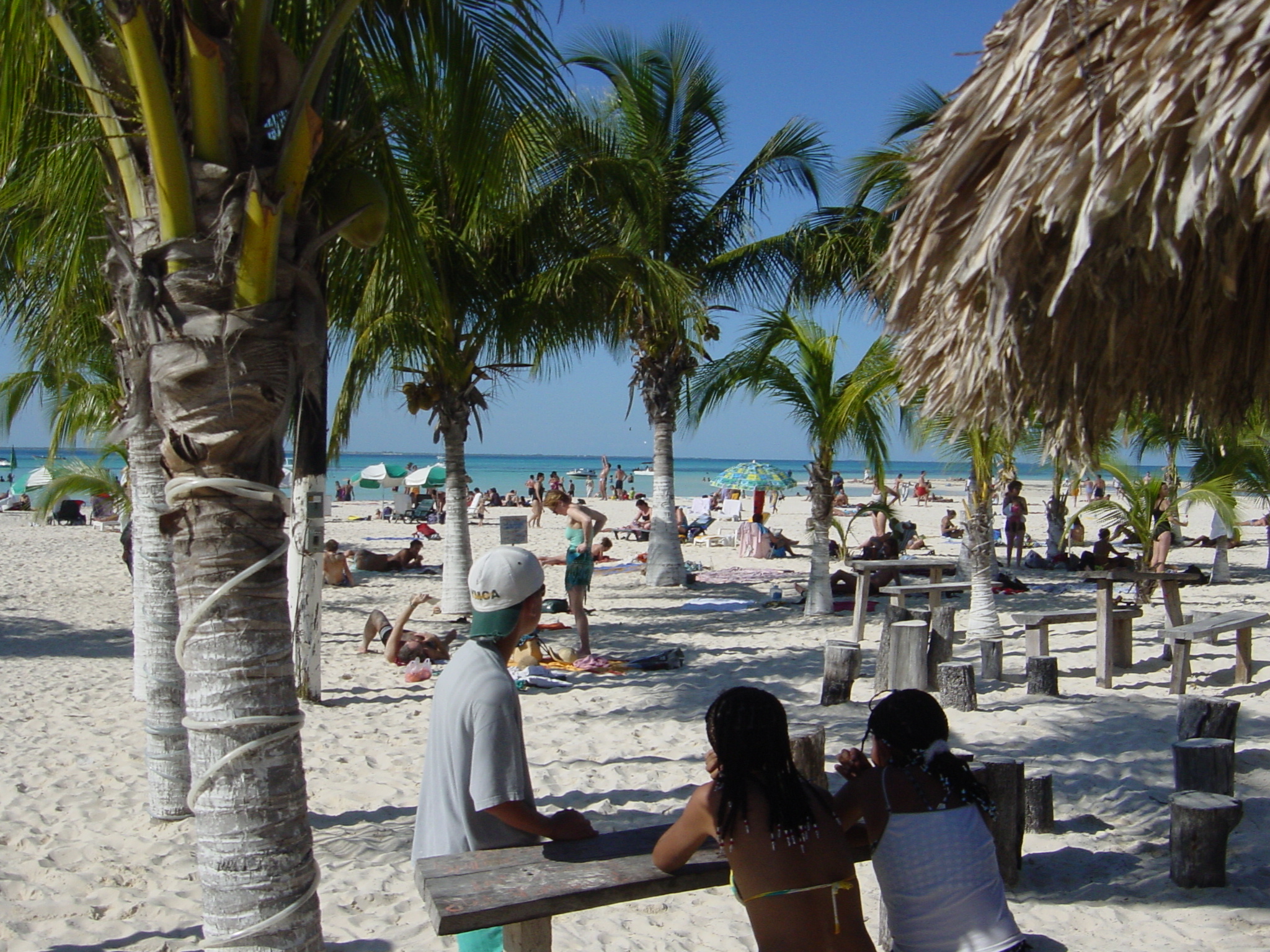 Location of our Christmas drinks - Isla Mujeres